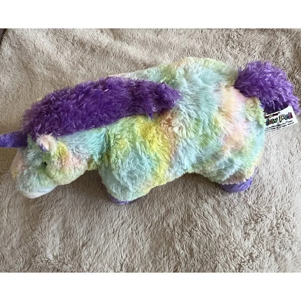 Purple Unicorn Glow Pillow Pet 2013 Tie Dye 16